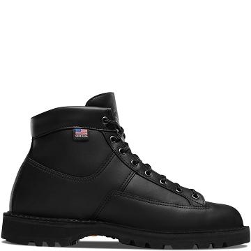 Men's Danner Blackhawk II 6" Tactical Boots Black | CA4645CE