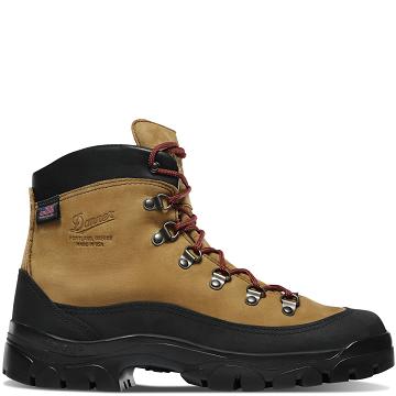 Men's Danner Crater Rim Hiking Boots Brown | CA4848NB