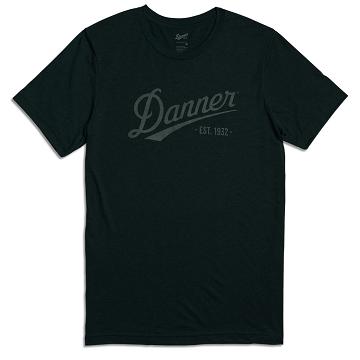 Men's Danner Distressed Logo SS Tee Clothing Turquoise Green | CA5019EX