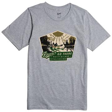 Men's Danner Go There T-Shirt Clothing Grey | CA5016YU