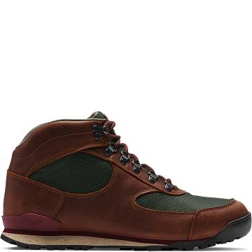 Men's Danner Jag Hiking Boots Coffee | CA4814IS