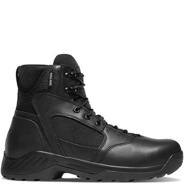 Men's Danner Kinetic Side-Zip 6" Tactical Boots Black | CA4660IS