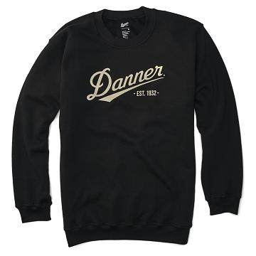 Men's Danner Logo Sweatshirt Clothing Black | CA5024HK