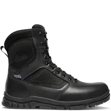 Men's Danner Lookout 8" Insulated 800G Tactical Boots Black | CA4654FM