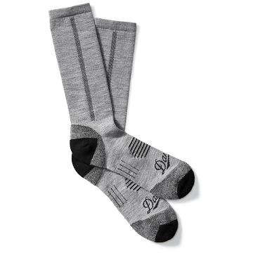 Men's Danner Merino Lightweight Hiking Socks Crew Socks Grey | CA4947MA