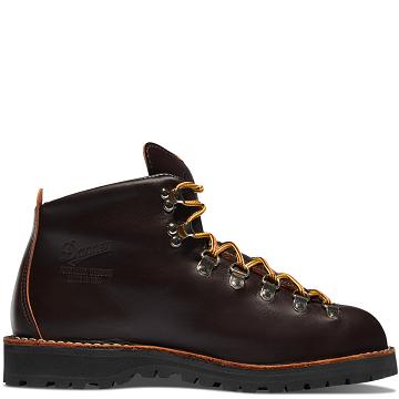 Men's Danner Mountain Light - GORE-TEX Work Boots Coffee | CA4886AP