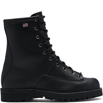 Men's Danner Recon 8" Insulated 200G Tactical Boots Black | CA4642NB