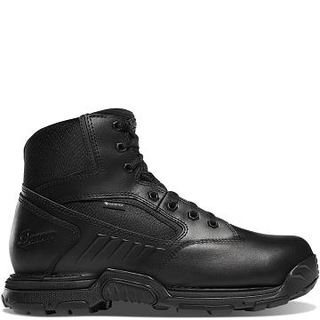 Men's Danner Striker Bolt Side-Zip 6" Tactical Boots Black | CA4668MA