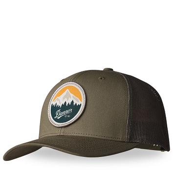 Men's Danner Trucker Cap Hats Olive / Blue | CA4995WY