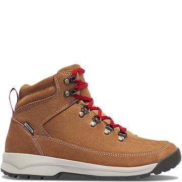 Women's Danner Adrika Hiking Boots Brown | CA4437CE