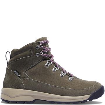 Women's Danner Adrika Hiking Boots Grey | CA4438XF