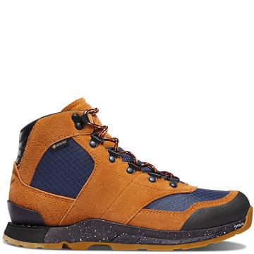 Women's Danner Free Spirit Hiking Boots Brown / Navy | CA4455TV