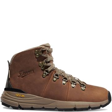 Women's Danner Mountain 600 4.5" Hiking Boots Chocolate | CA4412FM