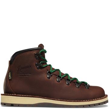 Women's Danner Mountain Pass Boots Coffee | CA4507TV