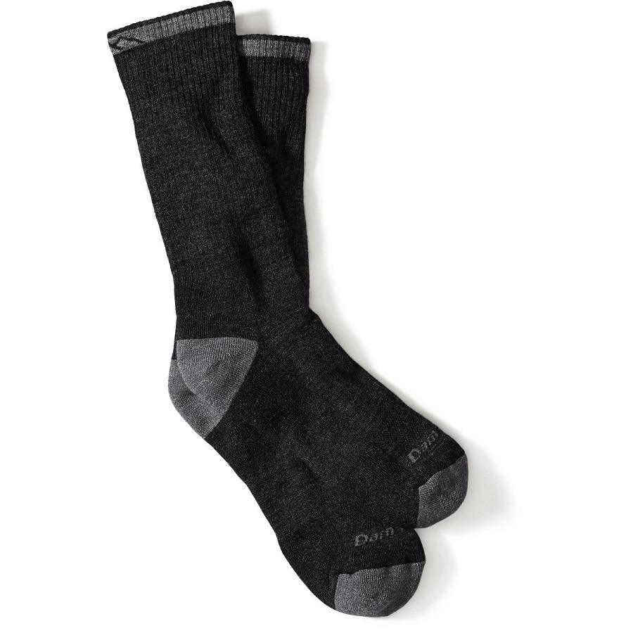 Men\'s Danner Darn Tough John Henry Cushion Crew Socks Grey | CA4967TV