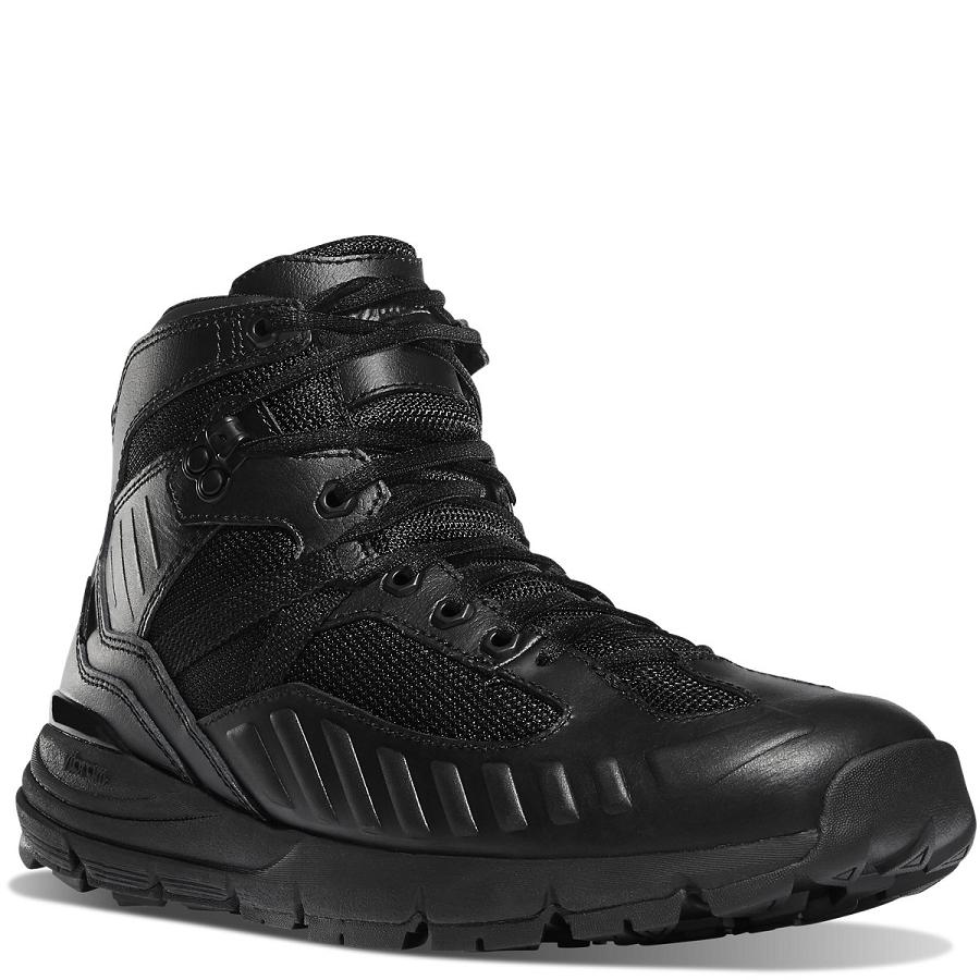 Men's Danner FullBore Dry Tactical Boots Black | CA4658PQ