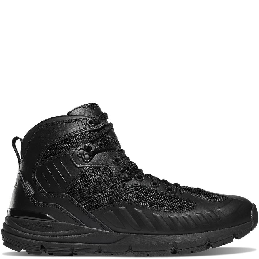 Men\'s Danner FullBore Dry Tactical Boots Black | CA4658PQ