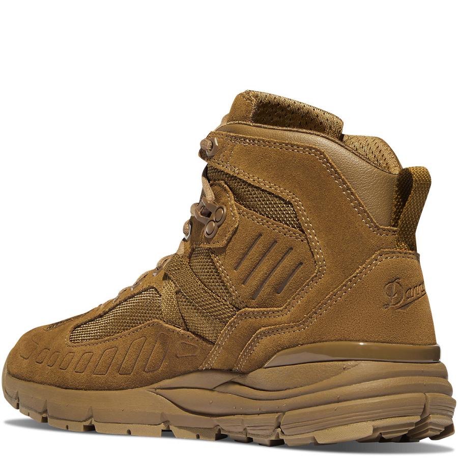 Men's Danner FullBore Hot Tactical Boots Brown | CA4659OR