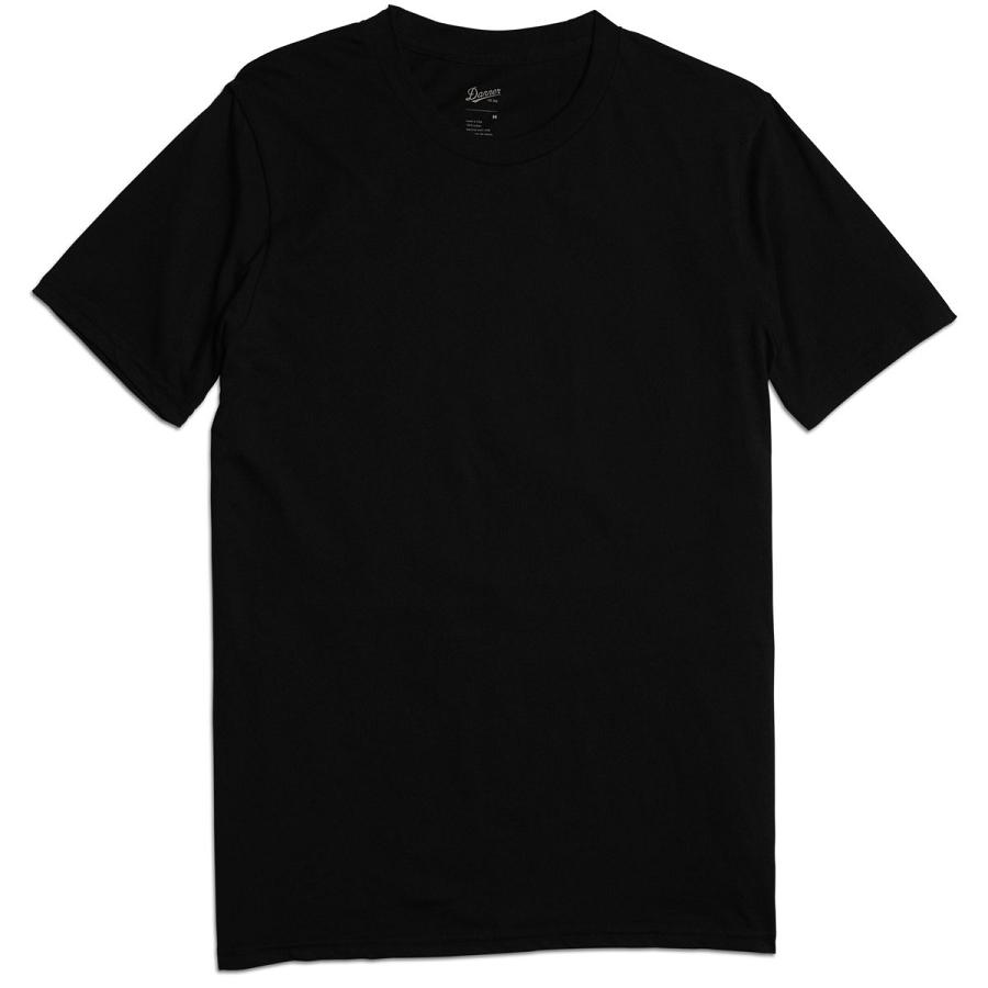 Men's Danner Go There T-Shirt Clothing Black | CA5014IS