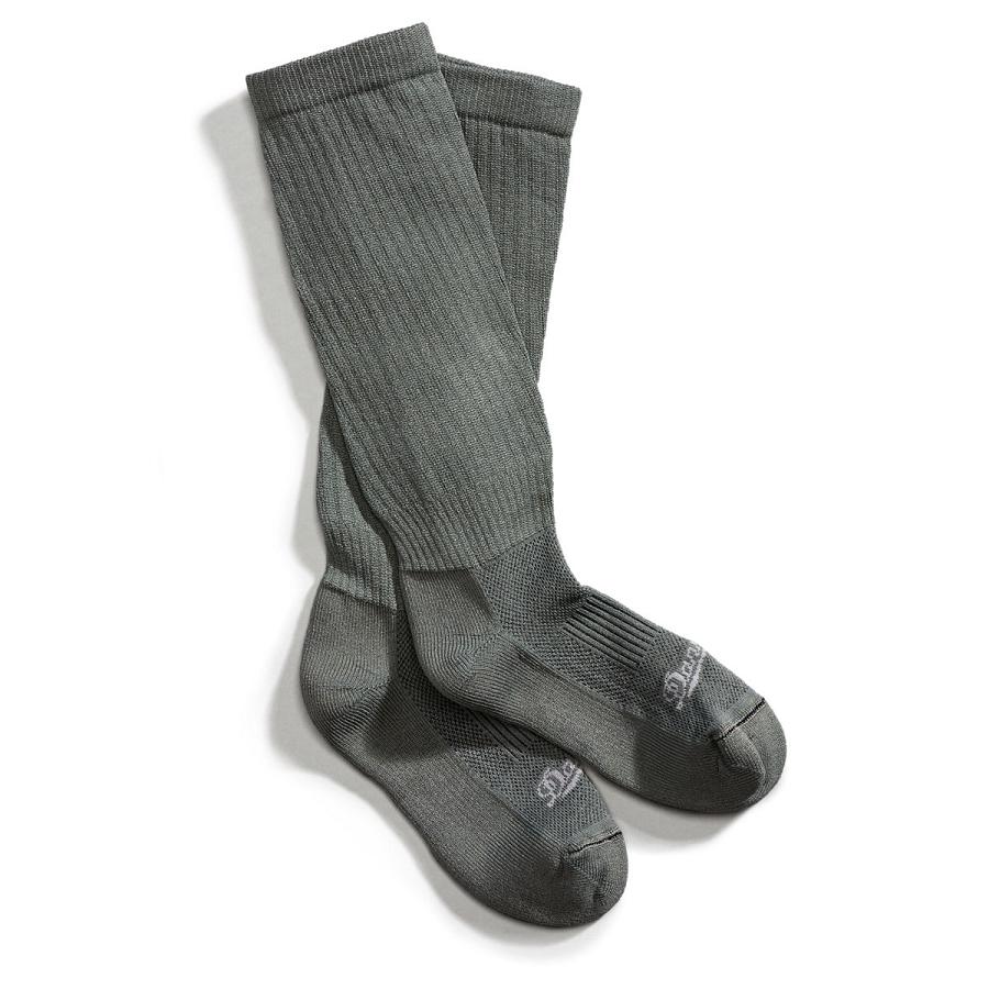 Men\'s Danner Hot Weather TFX Drymax Over Calf Socks Green | CA4955PQ