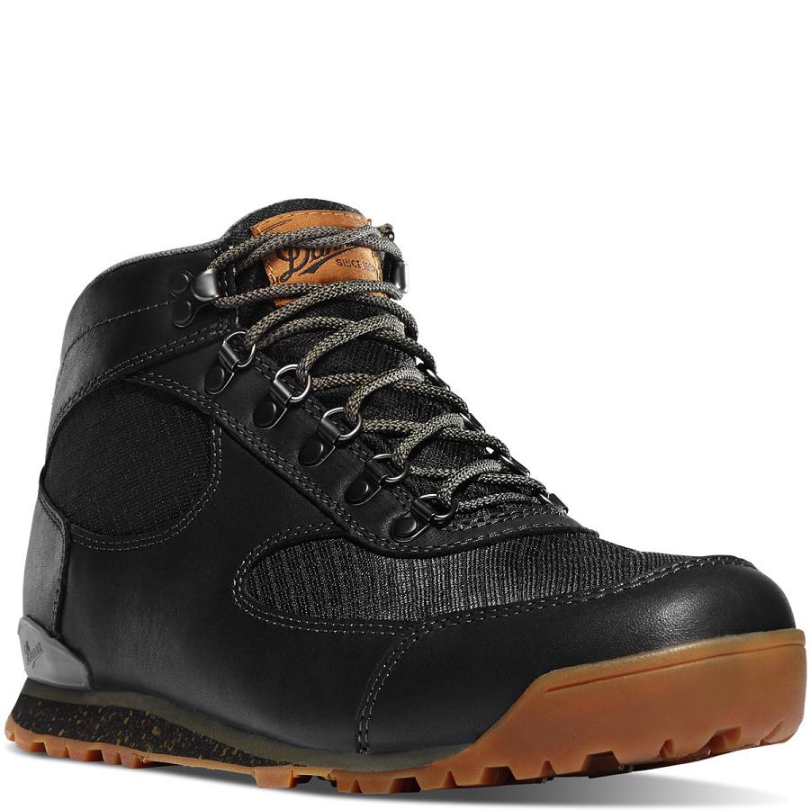 Men's Danner Jag Hiking Boots Black | CA4813OR