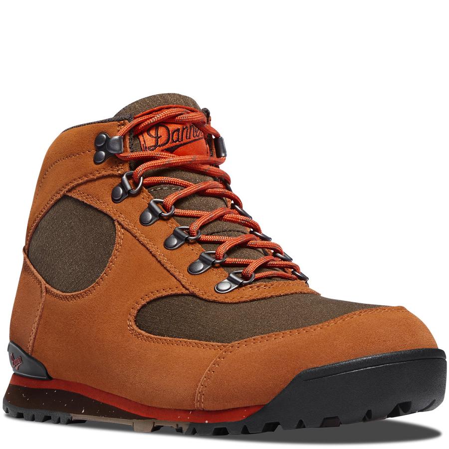 Men's Danner Jag Hiking Boots Brown | CA4815UT