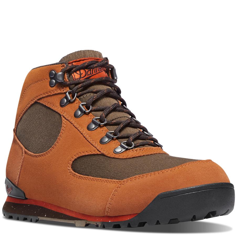 Men's Danner Jag Hiking Boots Brown | CA4815UT