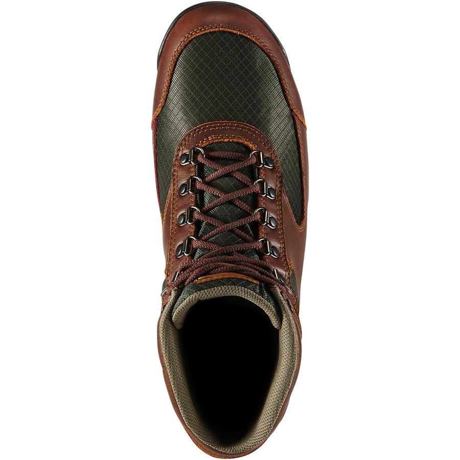 Men's Danner Jag Hiking Boots Coffee | CA4814IS