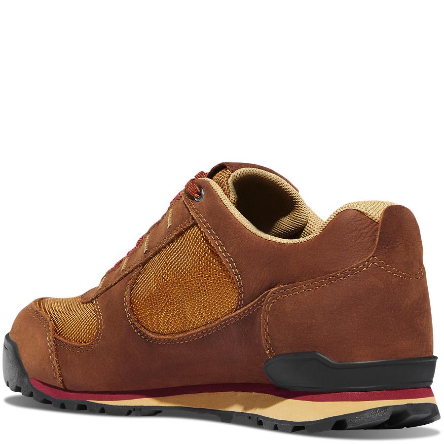 Men's Danner Jag Low Hiking Shoes Red | CA4775GL