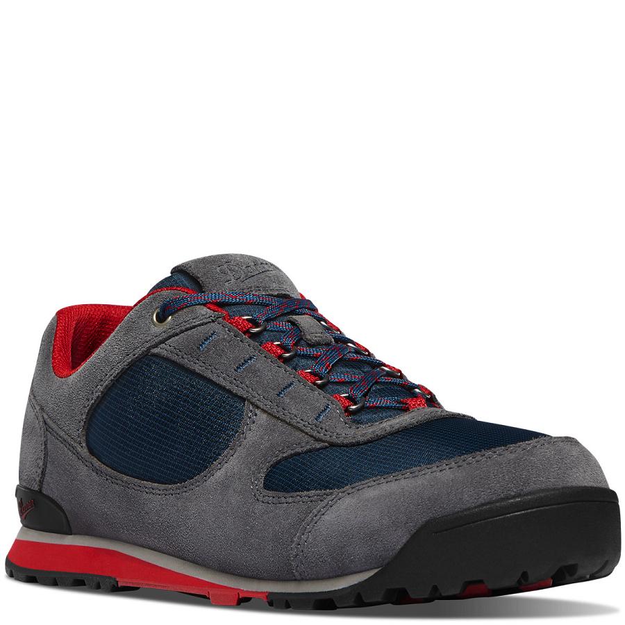 Men's Danner Jag Low Shoes Grey | CA4675AP