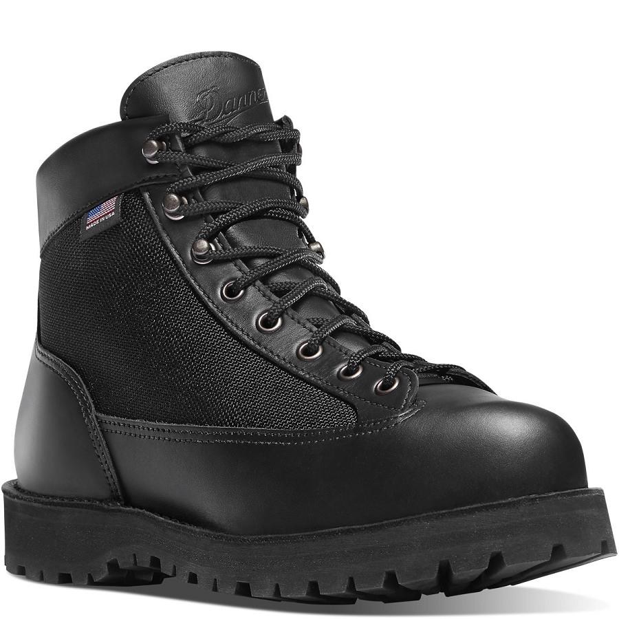 Men's Danner Light Hiking Boots Black | CA4833FM