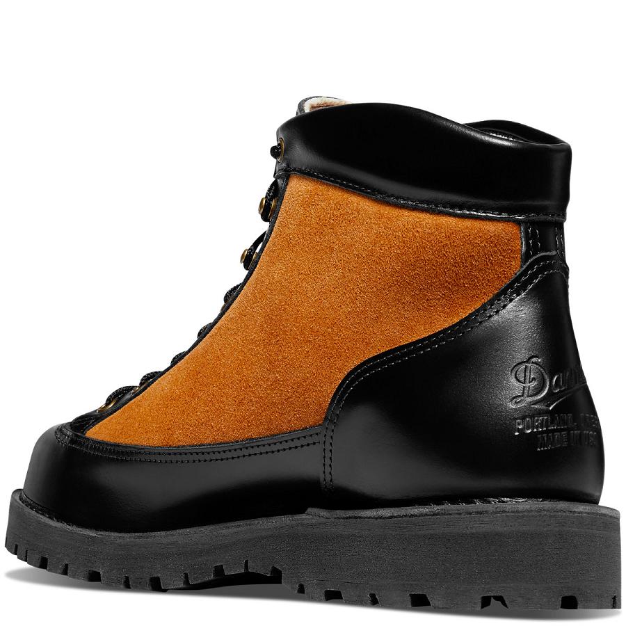 Men's Danner Light Revival Work Boots Black | CA4913OR