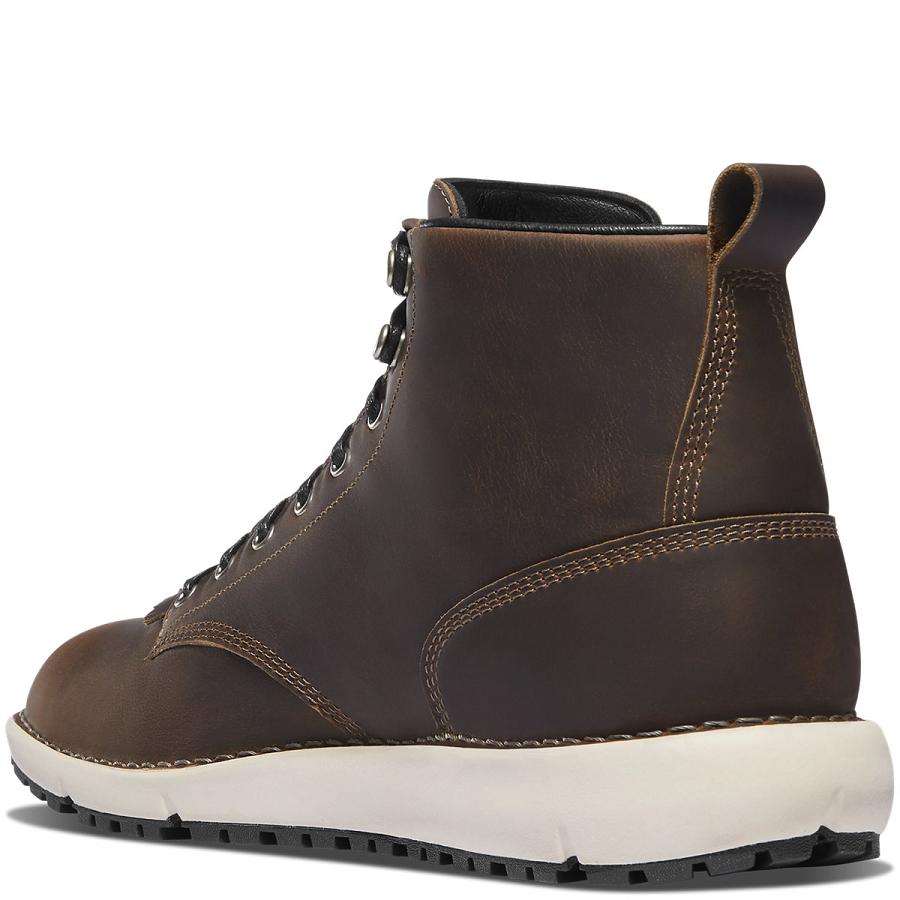 Men's Danner Logger 917 Boots Chocolate | CA4858FM