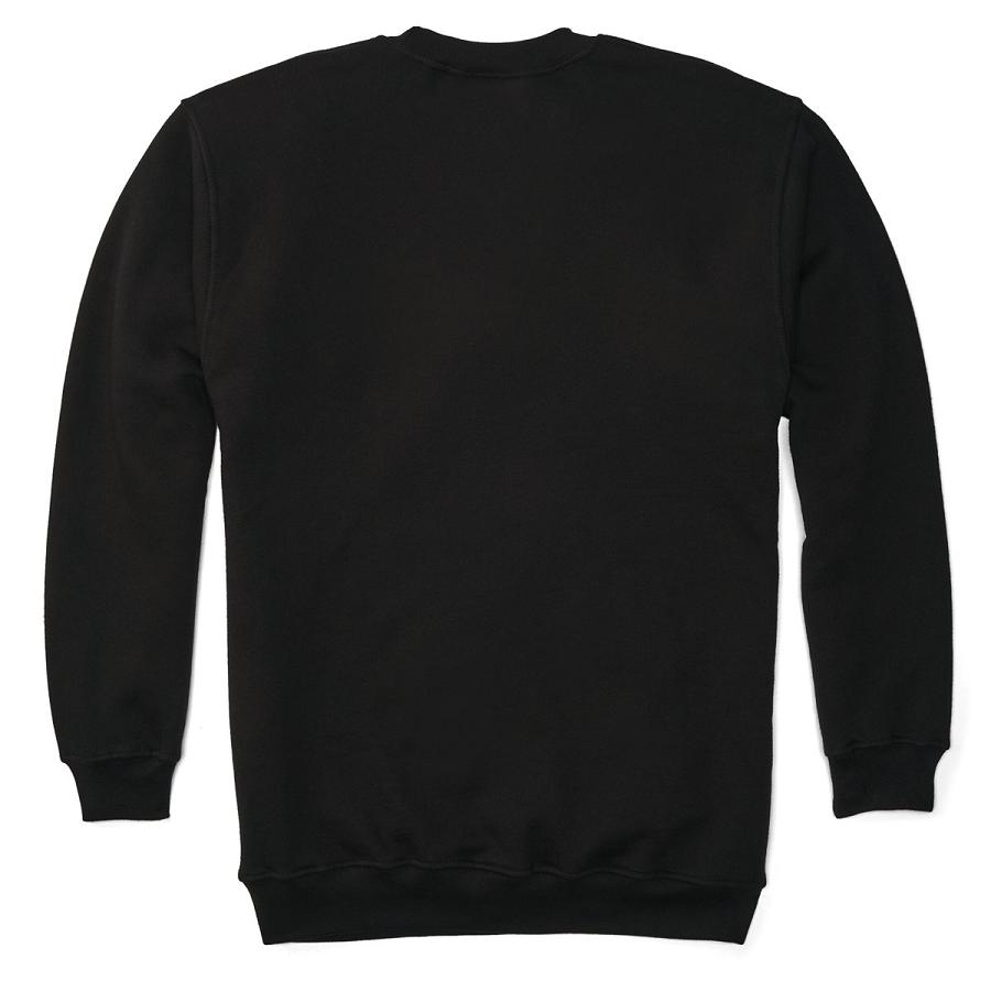 Men's Danner Logo Sweatshirt Clothing Black | CA5024HK