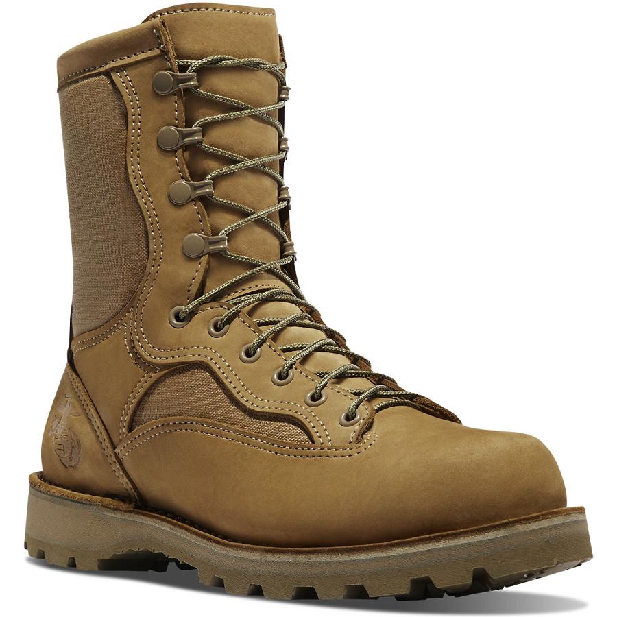 Men's Danner Marine Expeditionary Boot Aviator Steel Toe Hot Military Boots Grey | CA4707DN