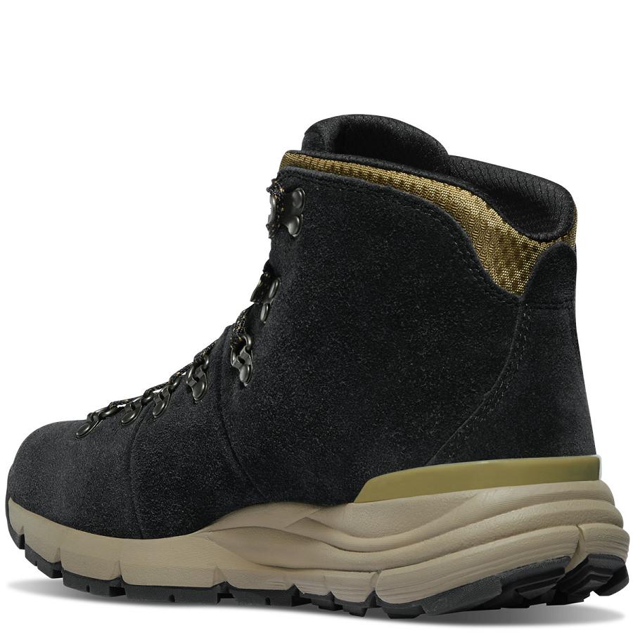 Men's Danner Mountain 600 Hiking Boots Black / Khaki | CA4795WY