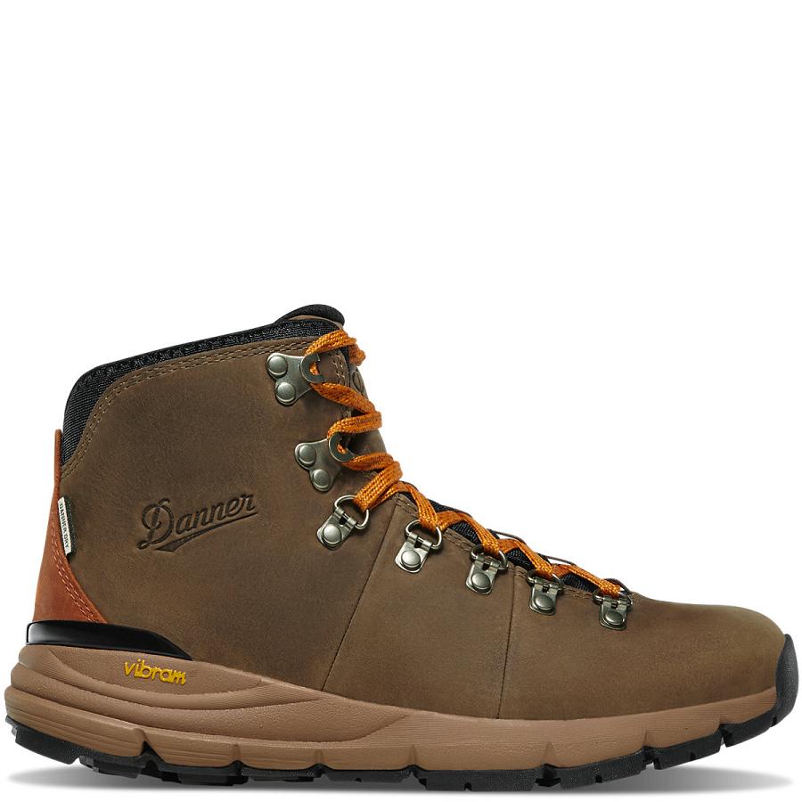 Men\'s Danner Mountain 600 Hiking Boots Chocolate | CA4794EX