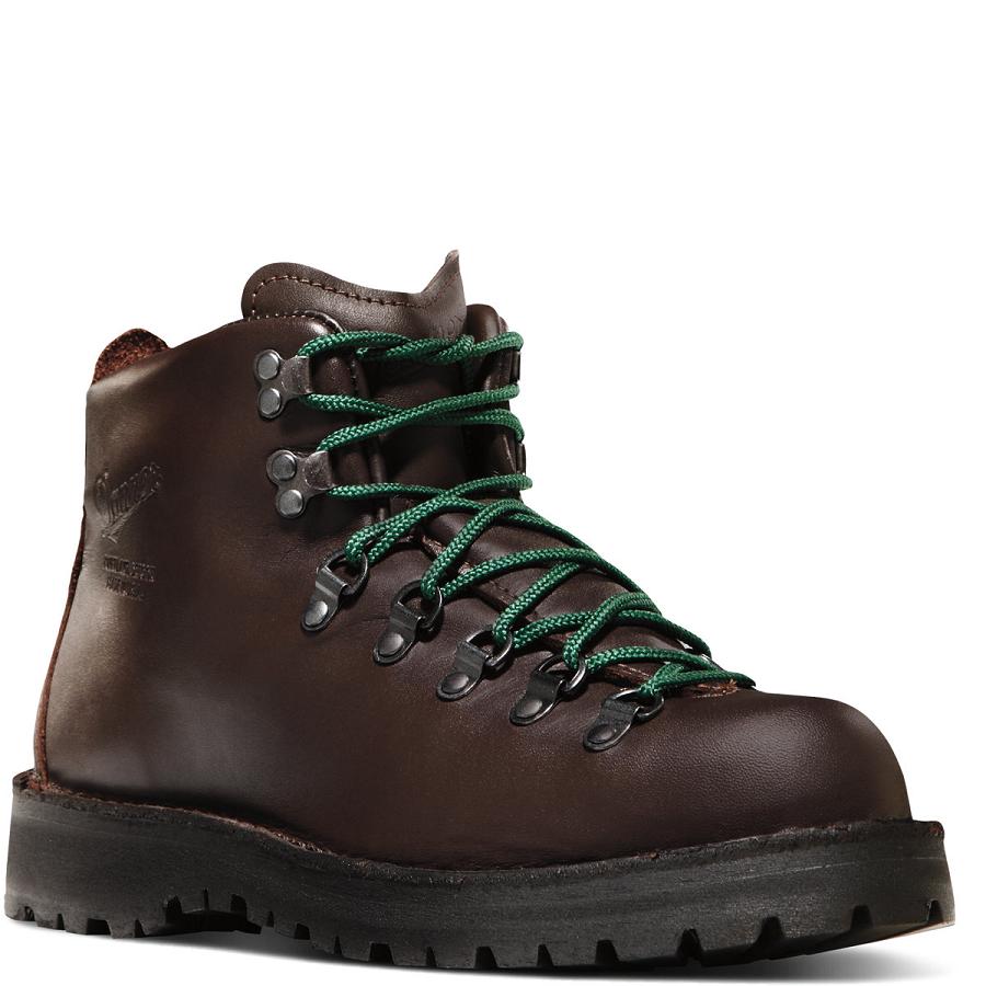 Men's Danner Mountain Light II - GORE-TEX Hiking Boots Chocolate | CA4809DN