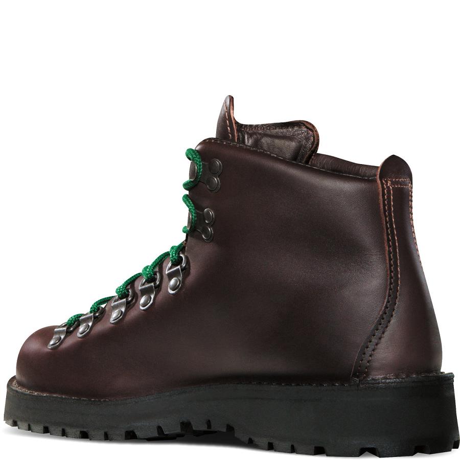 Men's Danner Mountain Light II - GORE-TEX Work Boots Coffee | CA4889IS