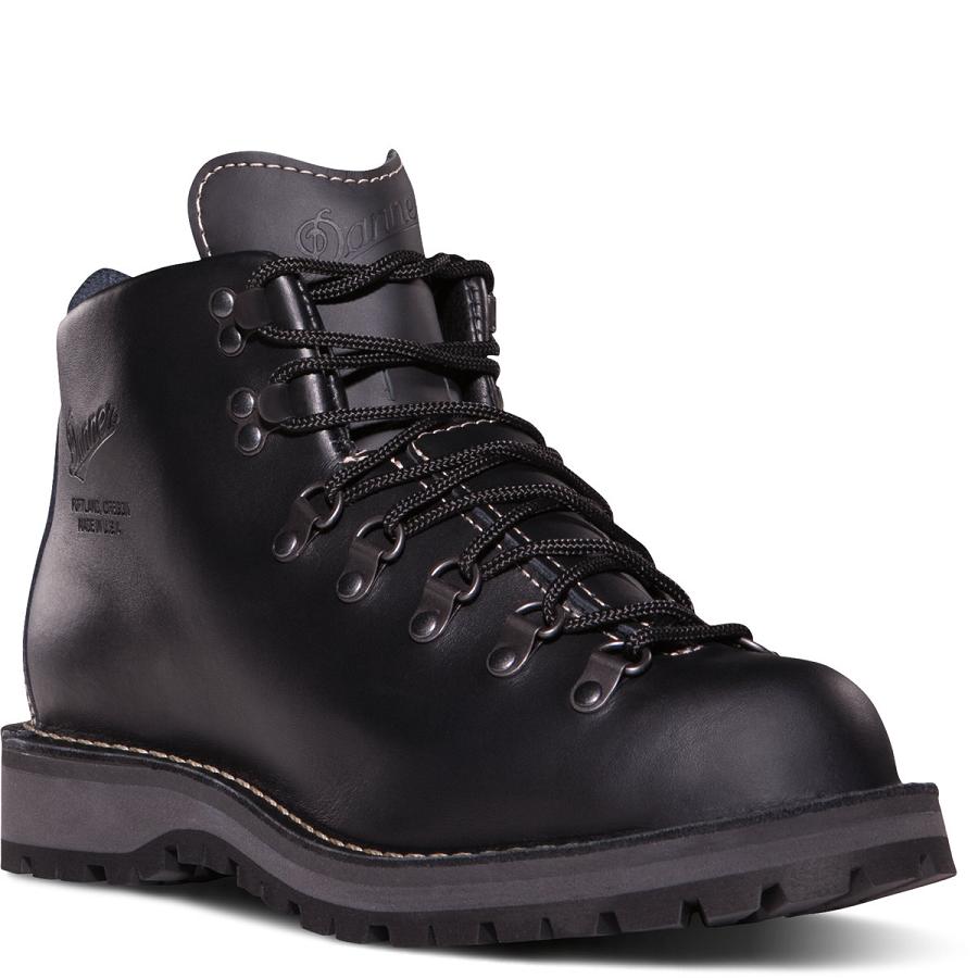 Men's Danner Mountain Light II - GORE-TEX Work Boots Black | CA4890UT