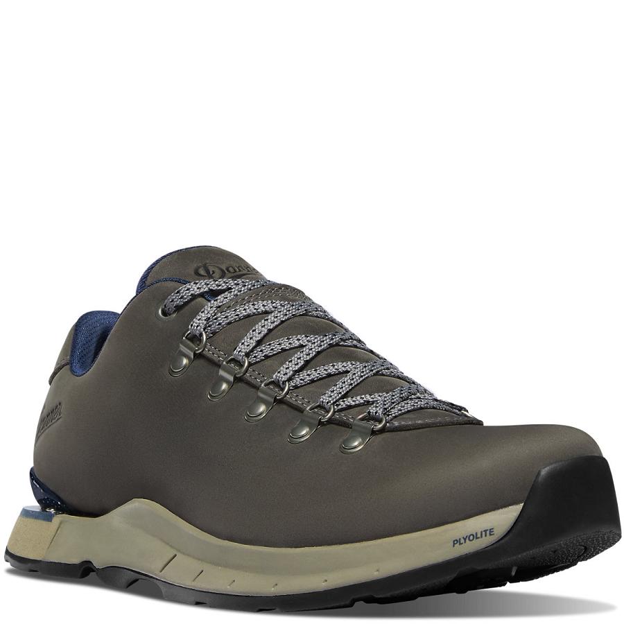 Men's Danner Mountain Overlook Hiking Shoes Grey | CA4785SO