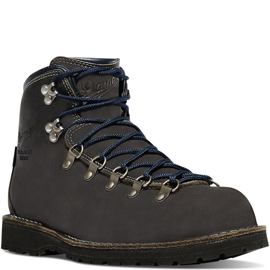 Men's Danner Mountain Pass Hiking Boots Grey | CA4842TV