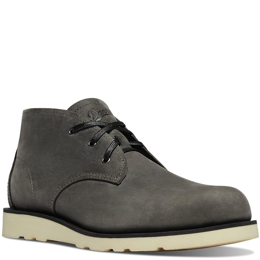 Men's Danner Pine Grove Chukka Boots Grey | CA4868RW