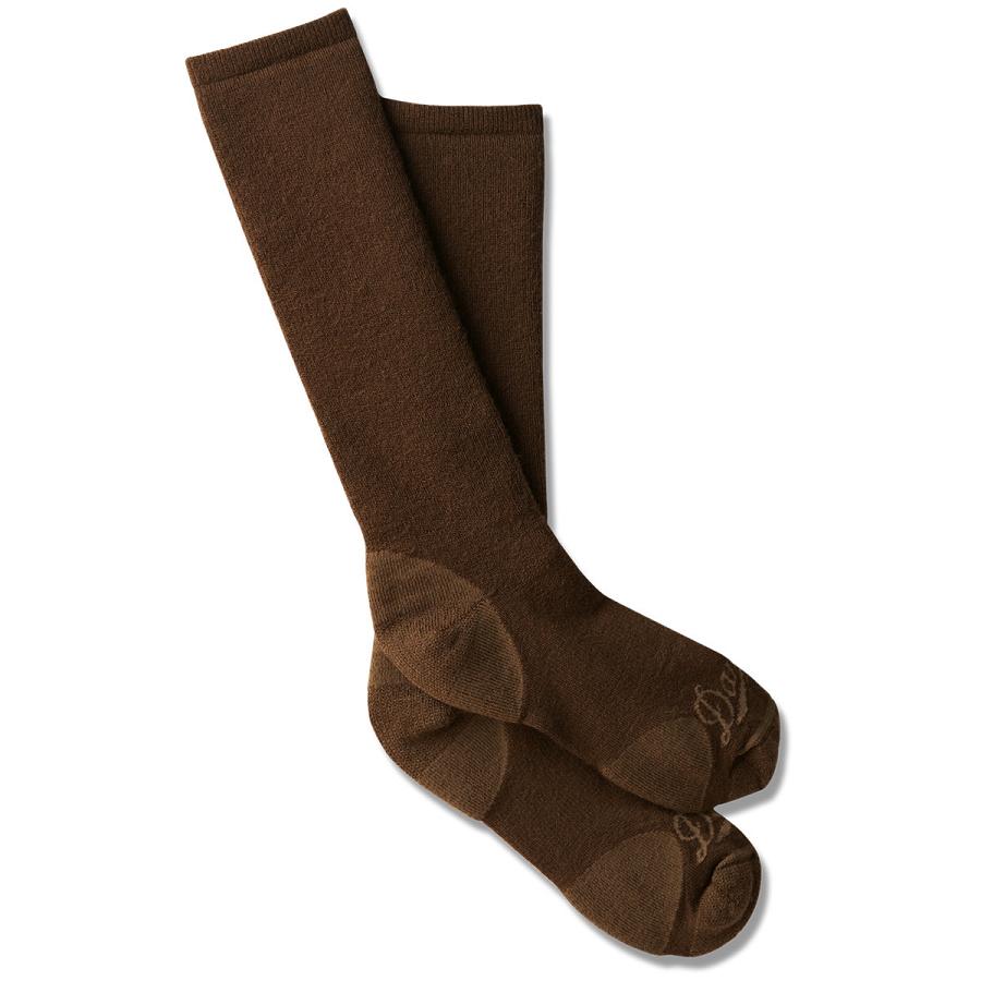 Men\'s Danner Reckoning Midweight Uniform Socks Over Calf Socks Brown | CA4953SO