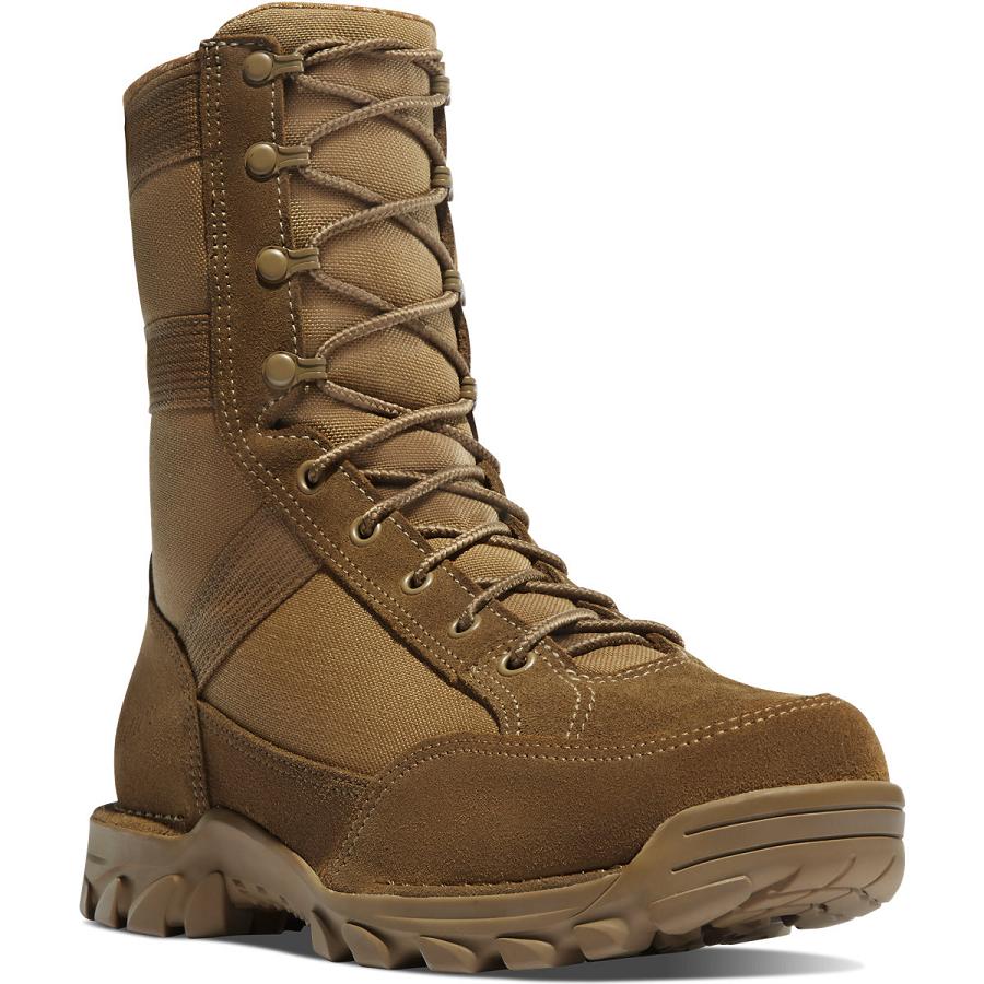 Men's Danner Rivot TFX Military Boots Brown | CA4715TV