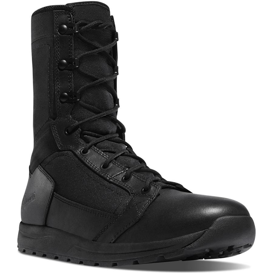 Men's Danner Tachyon - Polishable Toe Military Boots Black | CA4697CE