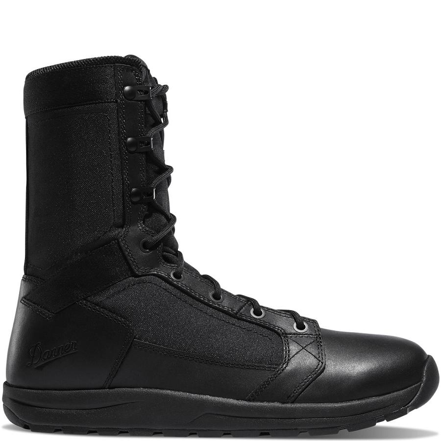 Men\'s Danner Tachyon - Polishable Toe Military Boots Black | CA4697CE