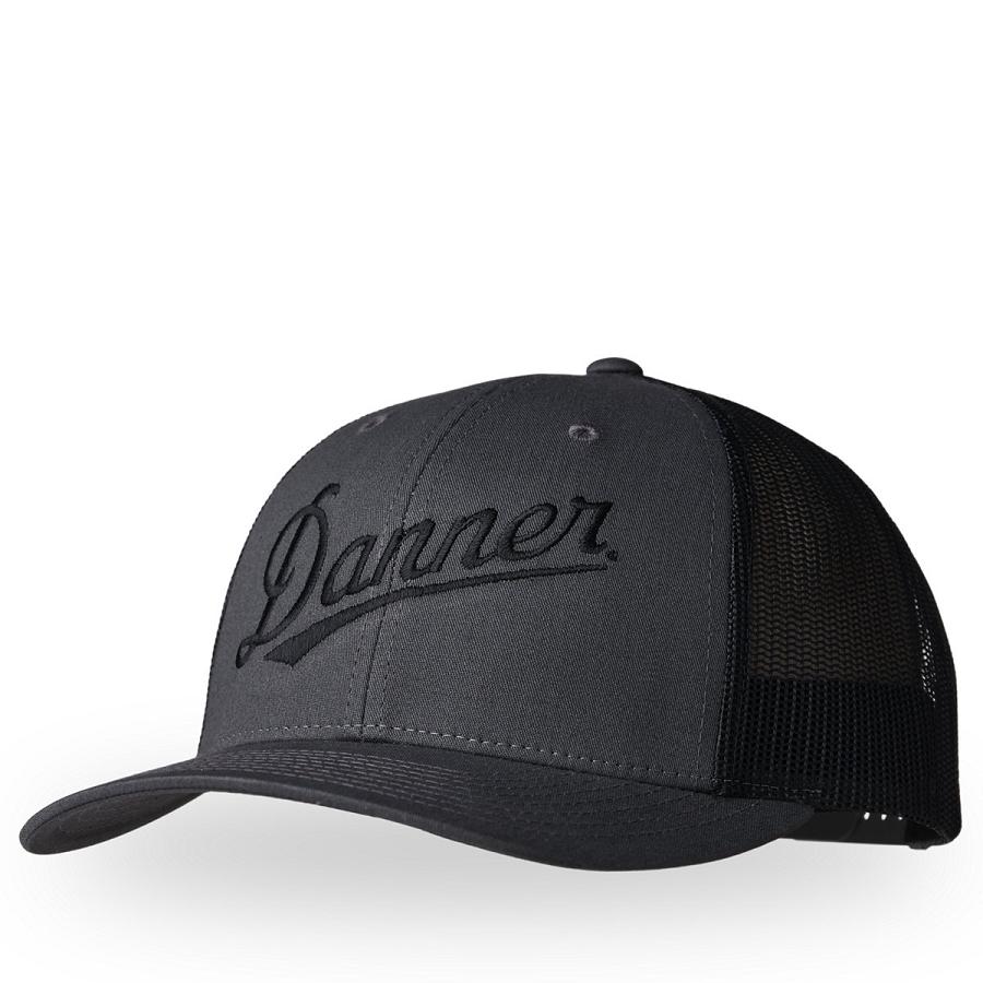 Men\'s Danner Trucker Cap Hats Black | CA4997MA