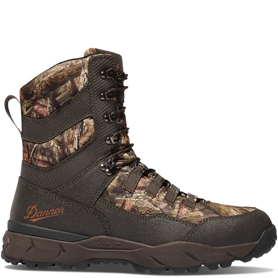 Men\'s Danner Vital Break-Up Country 1200G Hunting Boots Brown | CA4729HK