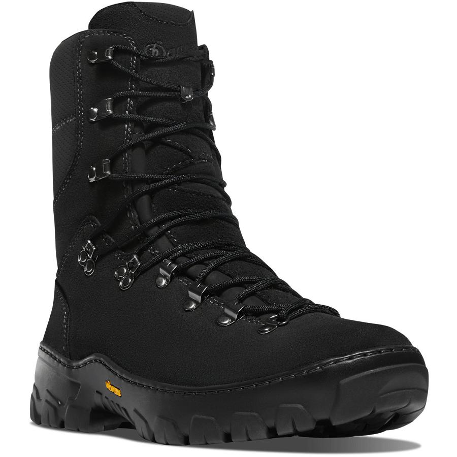 Men's Danner Wildland Tactical Firefighter Tactical Boots Black | CA4656SO